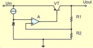 LDO低压差线性稳压器基本电路