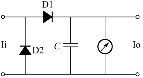 图2.1  均值检波电路