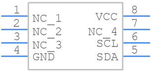 ATECC508A-SSHDA-B引脚图