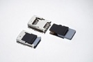 microSD/micro-SIM组合式连接器外形更薄，尺寸更小