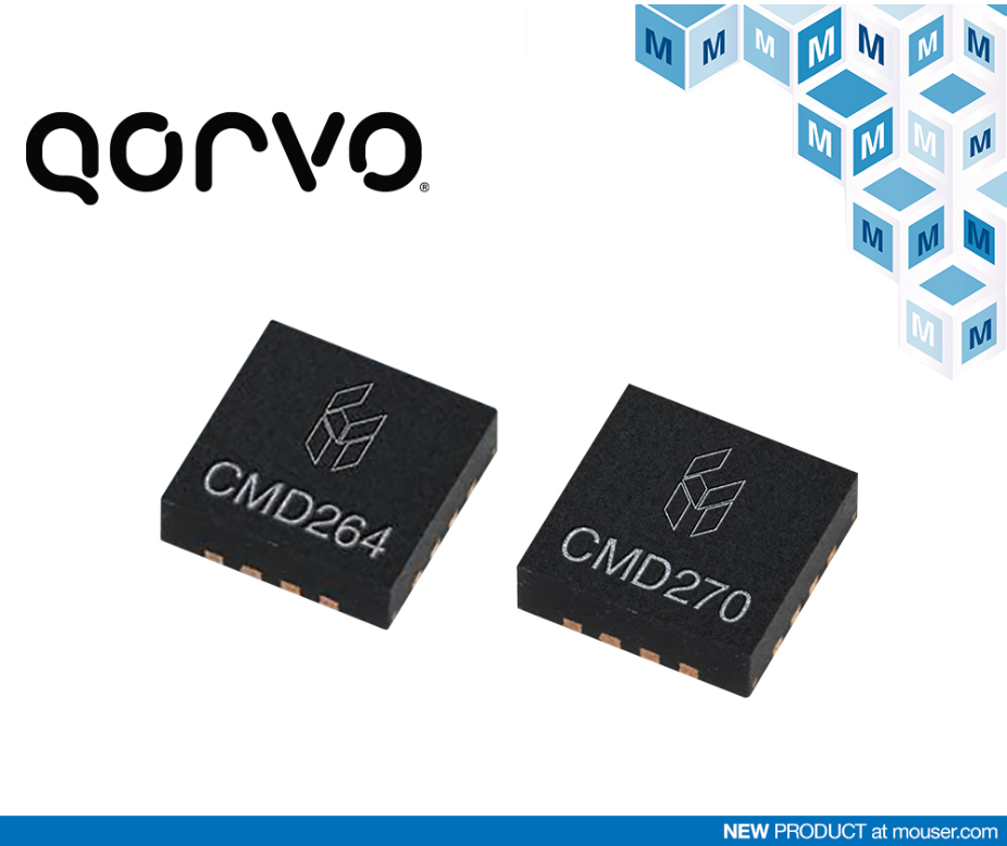 贸泽即日起供应Qorvo旗下Custom MMIC全线产品