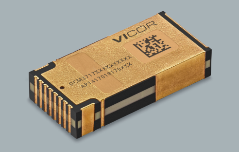  Vicor 推出 750W、48V 至 12V 稳压转换器 DCM3717，峰值效率高达97%