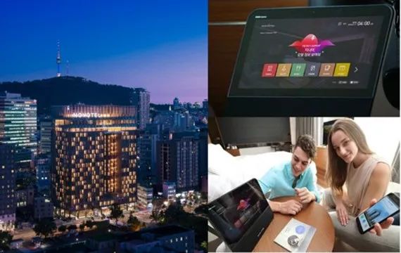 韩国电信在首尔推出AI酒店，AI服务平台为GiGA Genie Hotel
