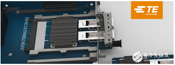 TE Connectivity推新型Sliver跨接式连接器 支持PCIe Gen 5高速数据传输