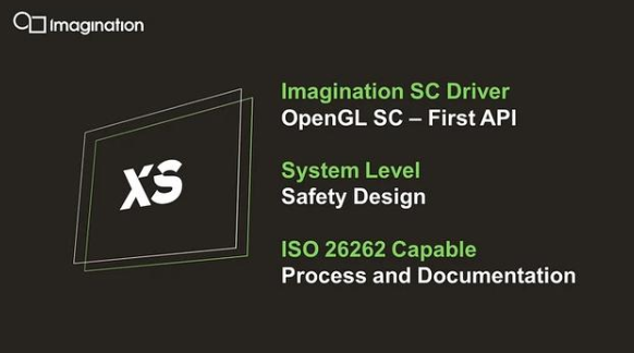 Imagination推出汽车行业最先进的XS图形处理器（GPU）知识产权（IP）产品