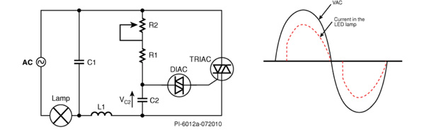 基于TRIAC的调光器改善LED照明闪烁问题-方案运用