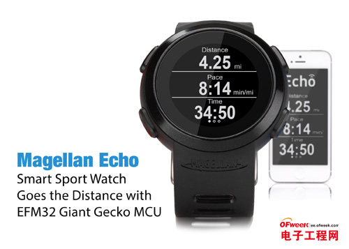 Silicon Labs MCU助力Echo智能运动手表实现优异续航力