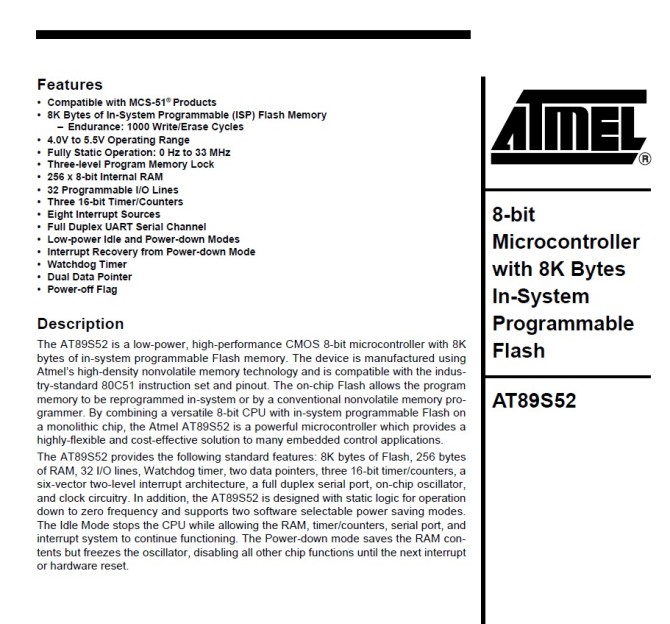 单片机课程设计-ATMEL51系列单片机编程器
