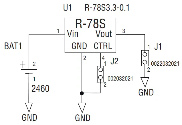Schematic - RECOM Power R-REF02-78S Reference Design Board