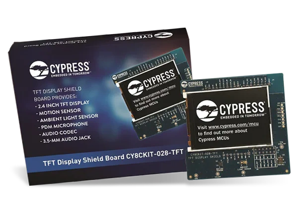 Cypress Semiconductor CY8CKIT-028-TFT显示扩展板