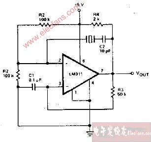 晶体振荡器电路图2