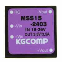Kaga Electronics USA MSS15-2403