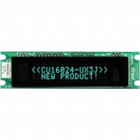 CU16024-UX3J_真空荧光显示器