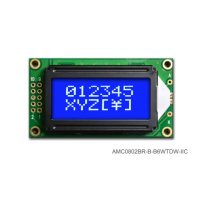 AMC0802BR-B-B6WTDW-I2C_显示器模块